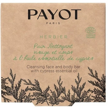 Тверде мило Payot Cleansing Face And Body Bar With Cypress Essential Oil для обличчя та тіла 85 г (3390150584183)