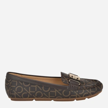 Жіночі мокасини Calvin Klein 186018947 38 (7.5) 24.7 см Коричневі (1159814882)