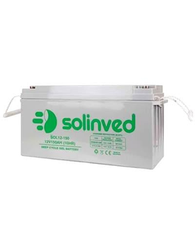 Аккумулятор SOLINVED 150-12 GEL 12V 150 Ah