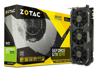 Відеокарта ZOTAC GeForce GTX 1070 AMP! Extreme Edition
