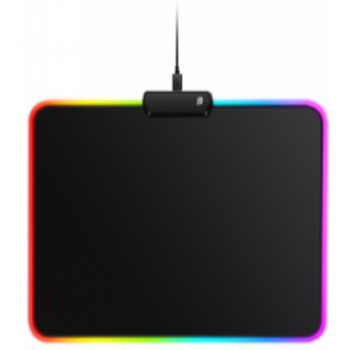 Игровая поверхность T-Wolf P1 с RGB подсветкой с 7 разными статическими цветами с разъем Micro-USB кабель USB длиной 1,8м Black