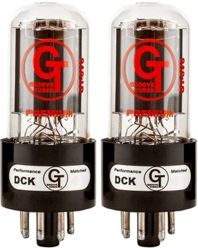 Подобранная пара ламп Fender Groove Tubes GT 6V6 Duet Tubes