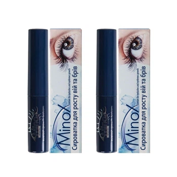 Сыворотка для роста ресниц Minox Maxlash, 3 мл 2 штуки