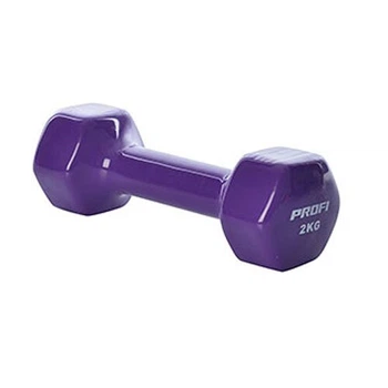 Гантель M 0290 (2 кг) Фиолетовая