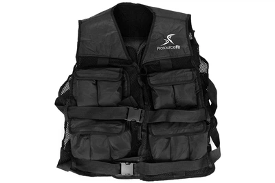 Жилет-утяжелитель ProsourceFit Weighted Vest, 9 кг (черный), PS-1162-20-BK