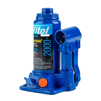 Домкрат гідравлічний телескоп Vitol IH-148276D-K 2т [148-278]