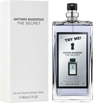 Тестер Туалетна вода для чоловіків Antonio Banderas The Secret Try me 80 мл (ROZ6400205900)