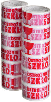 Taśma NC System Ostrożnie szkło 12 szt. (5907688733426)