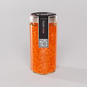 Икорный продукт CapsFood Икра Красная Кета PREMIUM 500 грамм