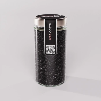 Икорный продукт CapsFood Икра Чёрная Осётр PREMIUM 500 грамм