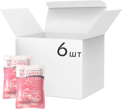 Упаковка глины Golden Pharm Розовой косметической 60 г х 6 шт (2775298341071)