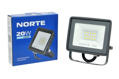 Led прожектор 20W IP65 6500К NORTE