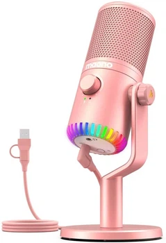 Микрофон для геймеров Maono DM30 (Pink)
