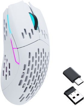 Mysz Keychron M1 Wireless Biały (4895248841654)