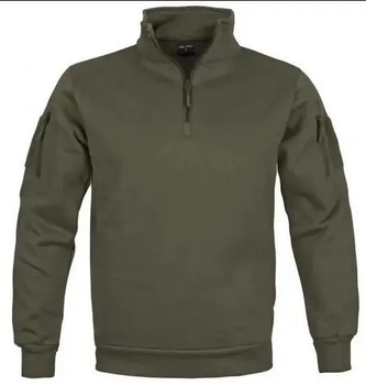 Кофта Mil-Tec Tactical Sweatshirt Толстовка Tactical Olive 11472512 розмір XL