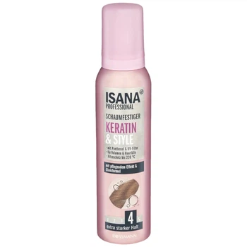 Мус для об'єму ISANA Professional Keratin & Style 150 мл