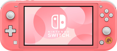 Konsola Nintendo Switch Lite Coral + Gra Animal Crossing: New Horizons + 12 miesięcy NSO (045496453916)