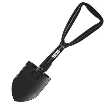 Лопата SOG Entrenching Tool Hardcased black чорна