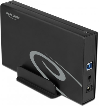 Зовнішня кишеня Delock для 3.5″ SATA HDD SuperSpeed USB 3.1 Gen 1 Type-B Black (42626)