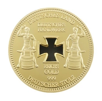 Позолочена сувенірна монета Рейхсбанк Німеччини 1889