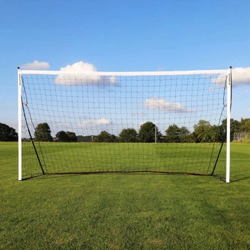 Ворота футбольні QUICKPLAY KICKSTER 360 x 180 см, чорно-білі