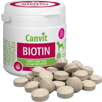 Вітамінно-мінеральний комплекс Canvit Biotin для собак 100 г