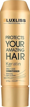 Кератиновий кондиціонер для домашнього догляду LUXLISS OFFICIAL Keratin Conditioner 200ml 811131035591
