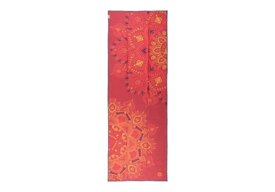 Полотенце для йоги Bodhi Mandalas 183x61 см Red