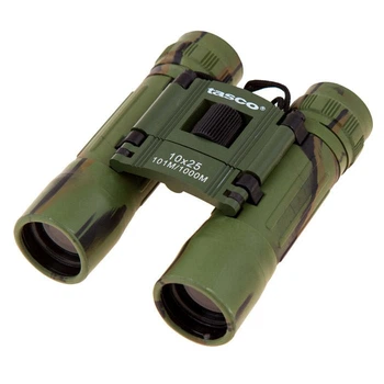 Бинокль Tasko Pro, 10x25 зеленый (TK1025G)