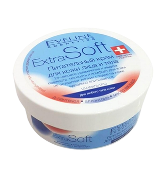 Крем живл. для всіх типів кожі EXTRA SOFT банка Евелін 200 мл. 9295