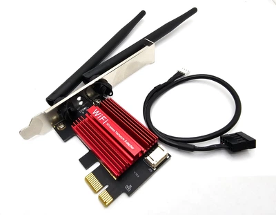 Сетевая карта Intel 7260AC PRO AC1200 WiFi+BT PCI-E Адаптер беспроводной вай фай+блютуз