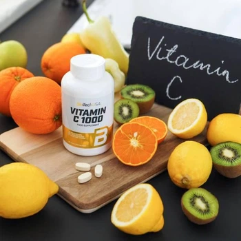 Вітамін С для спорту BIOTECH Vitamin C1000 30 таблеток вітаміни та мінерали в упаковці (VMD-1205535)