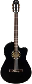 Классическая гитара Fender CN-140SCE WN Black