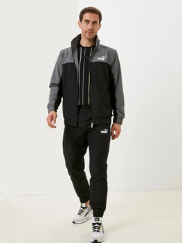 Спортивний костюм чоловічий Puma Woven Suit Cl 847421-01 M Чорний (4064535416343)