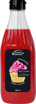 Піна для ванн Energy of Vitamins Cherry cupcake 800 мл(1477) (4820074621477)