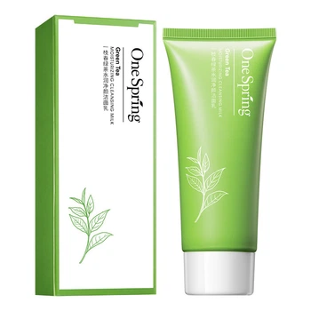 Пінка для вмивання OneSpring Green Tea Moisturizing Cleansing з зеленим чаєм 100мл