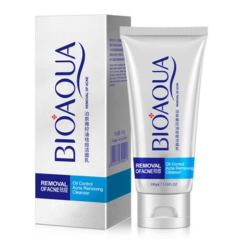 Очищаюча пінка для вмивання проти акне Bioaqua Pure Skin Anti-Acne Cleanser 100г