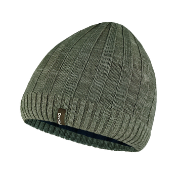 Водонепроникна шапка Dexshell Heathered Rib Knit Beanie 56-58 см Хакі (Kali)
