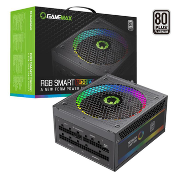 Блок питания Gamemax 1300W (RGB-1300(ATX3.0 PCIE5.0))