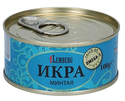 Икра Минтая 100 г Lemberg