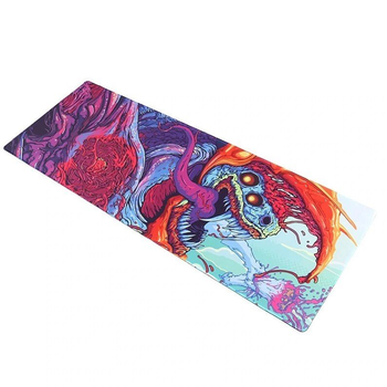 Геймерский коврик Primo Monster Dragon для мышки, игровая поверхность 80х30см Primo MAT-80/30-DRAGON разноцветный