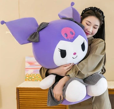 Sanrio Куроми 80 см большая мягкая игрушка аниме kuromi арт 2