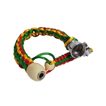 Трубка Для Курения Браслет "Friend Rasta"