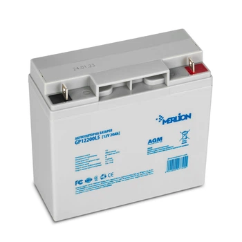 Акумулятор мультигелевий MERLION GP12200L5 12V 20 Ah AGM