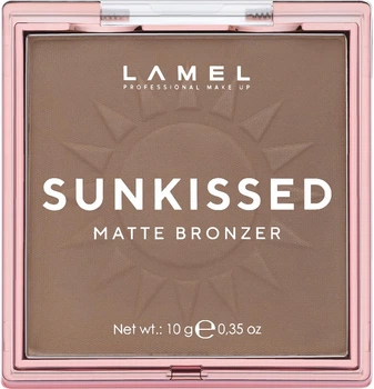 Пудра-бронзер для лица Lamel Professional Sunkissed Matte Bronzer 402 10 г (0810134214972/5060994137477)