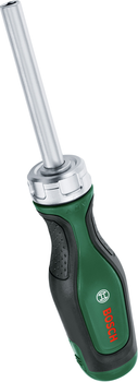 Отвертка Bosch с трещоткой и 12 насадками (1600A02BX2)