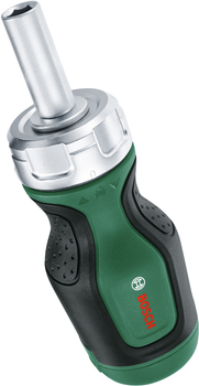 Отвертка Bosch короткая с храповиком и 6 насадками (1600A027PK)