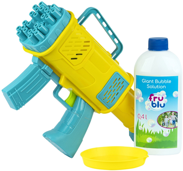 Pistolet do baniek Tm Toys 24 otwory + Płyn 400 ml (5904754601627)