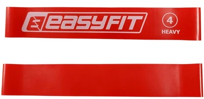 Резинка для фітнесу EasyFit EF-1813-4 опір 15 кг Червона (56002904)