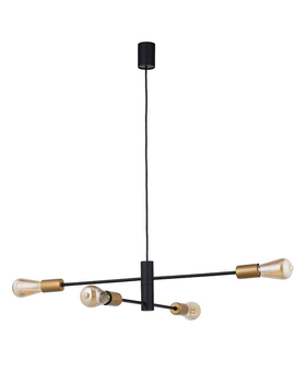 Люстра Nowodvorski 7935 Rotor E27 4x60W IP20 Bl цвет черный